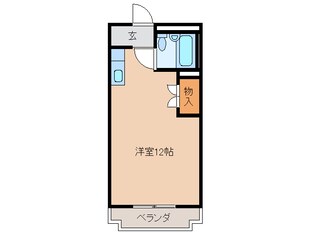 白塚駅 徒歩17分 2階の物件間取画像
